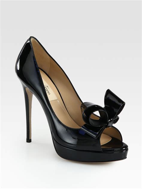 valentino inspired bow heels